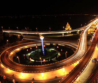 哈尔滨公路大桥及文昌桥夜景亮化设计